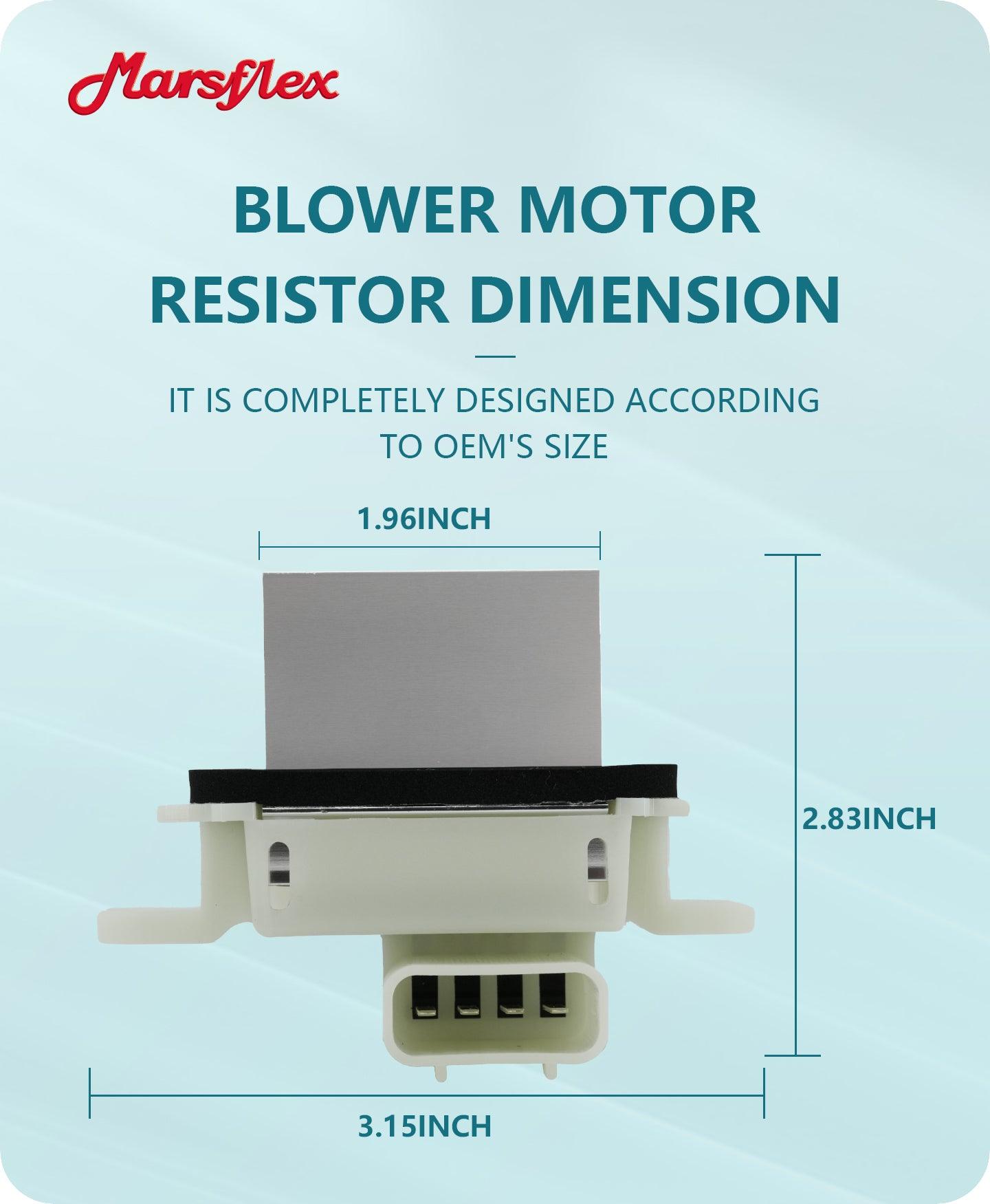 Marsflex Blower Motor Resistor BL3Z19E624A - Marsflex