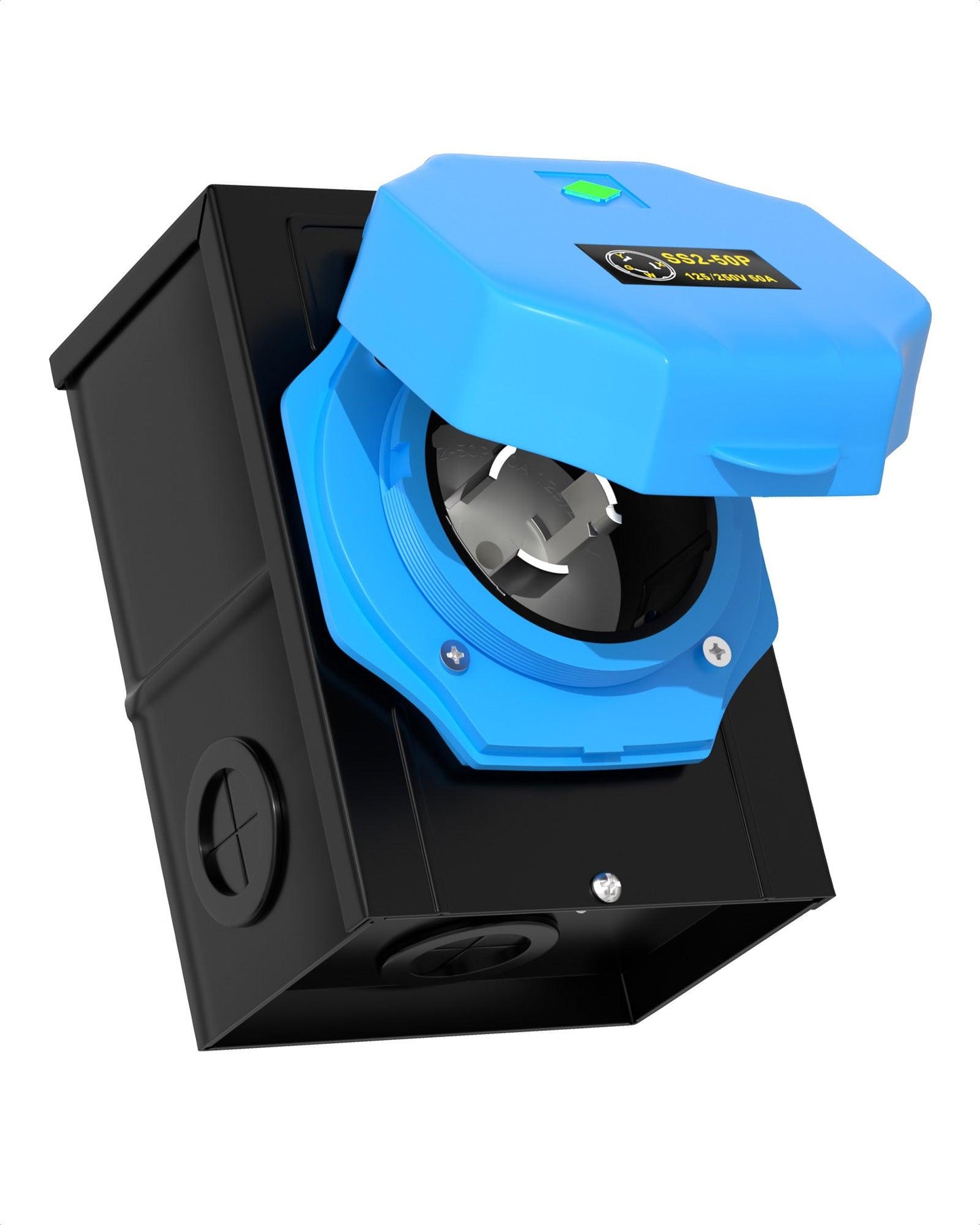 Marsflex 50 Amp Generator Power Inlet Box NEMA SS2-50P - Marsflex
