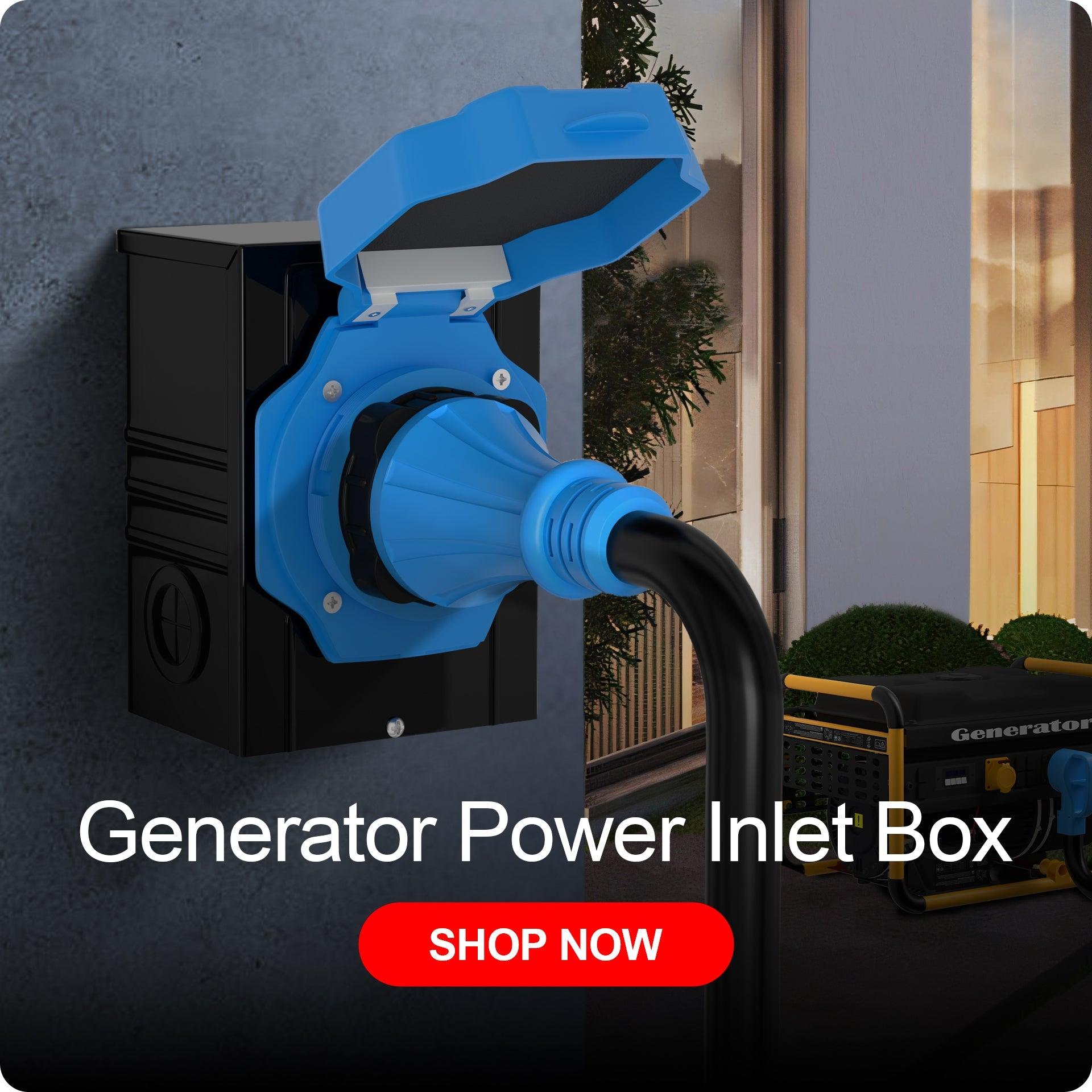 Generator Power Inlet Box & Generator Cord – Marsflex