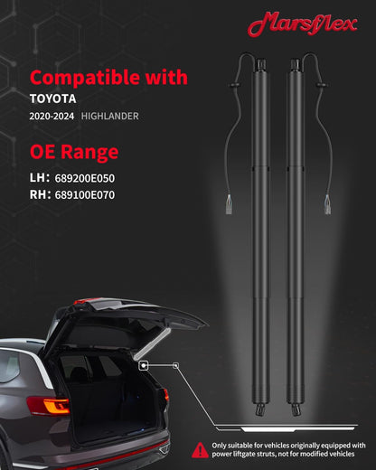 Marsflex Electric Liftgate Strut Fit for Toyota Highlander 2020-2024, 1Pair