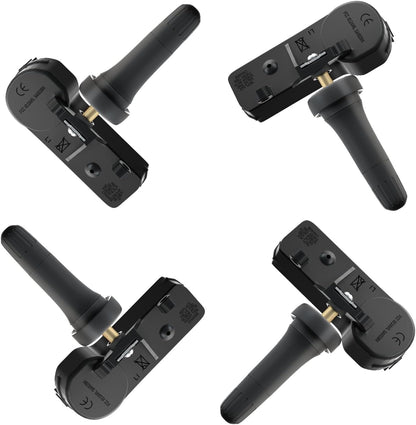 Marsflex TPMS Sensor Fit for Chevy Silverado Equinox Cadillac OE 13598771 | 4pcs 315MHz Pre‑programmed Tire Pressure Monitoring System For GM GMC Sierra Buick Saturn Pontiac SAAB 2002-2021 13598772