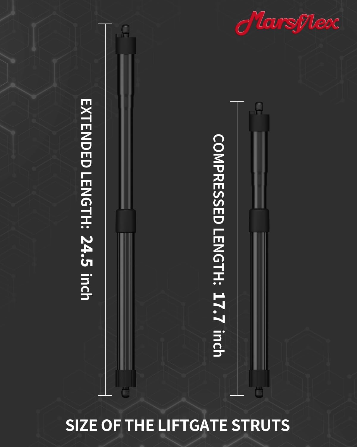 Marsflex Electric Liftgate Struts Fit for Lexus NX200t NX300/300h 2016-2021