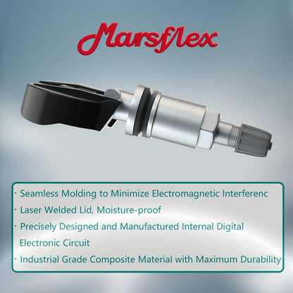 Marsflex TPMS Sensor Compatible for Nissan Infiniti Programmed Tire Pressure Monitoring System Replaces# 40700-1AA0B 40700-3AN0A, 40700-3AN0B, 40700-3AN0D, 40700-JA00C, 40700-JA01B, 40700-JA02B 315MHZ