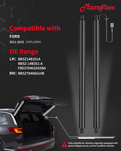 Marsflex Electric Liftgate Struts Fit for Ford Explorer 2011-2015, 1Pair