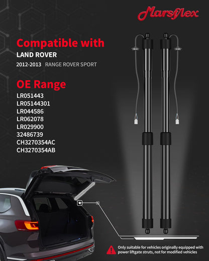 Marsflex Electric Liftgate Strut Fit for Range Rover Sport 2012-2013, 1Pair