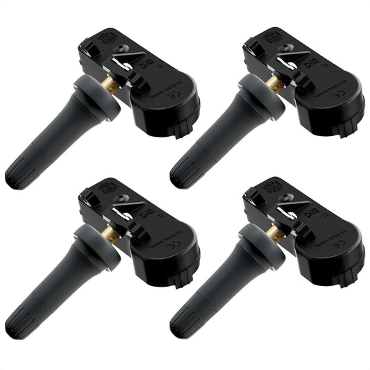 Marsflex Tire Pressure TPMS Sensor - Fit for Jeep Grand Cherokee Dodge Ram 1500 Chrysler Fiat, 433MHz Tire Pressure Monitoring System Set of 4, OE 56029398AA 56029398AB 68241067AA 68241067AB