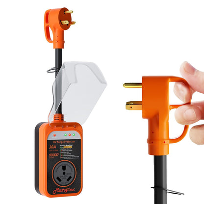 Marsflex Rv Surge Protector, 30amp - Marsflex